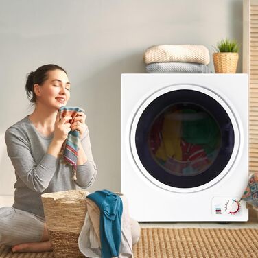 Міні сушарка для одягу LEADZM, 2.5 кг, 33 л, 850 Вт, 3 режими сушіння