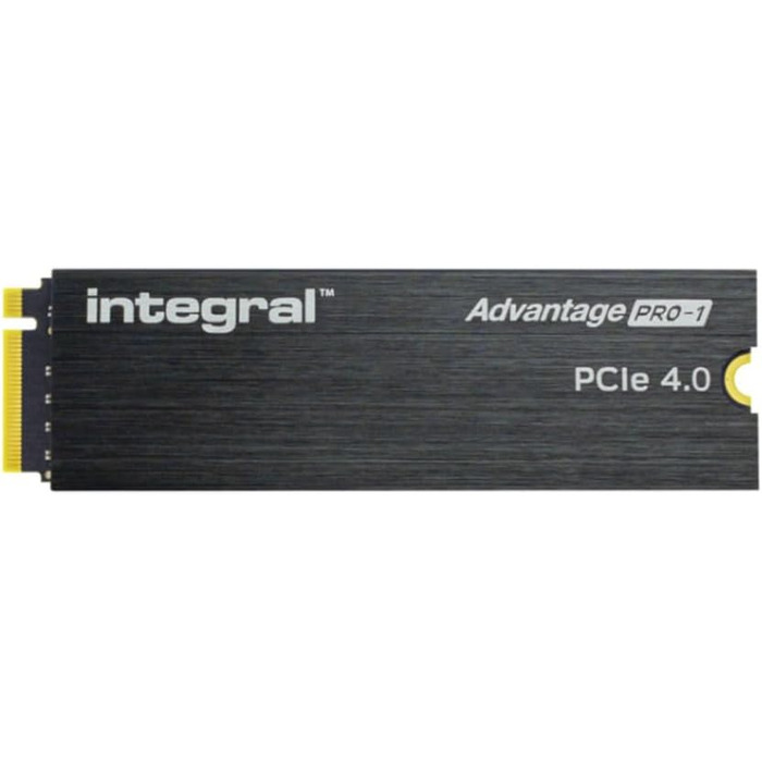 SSD Integral Advantage Pro 4TB NVMe M.2 PCIe Gen4 x4 - до 4900 МБ/с (читання), 3200 МБ/с (запис). Сумісний з Valve Steam Deck, Microsoft Surface Pro, ПК та ноутбуками