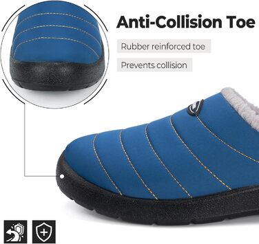 Тапочки халатні зимові Mishansha для чоловіків та жінок, теплі, з плюшевою підкладкою, розмір 35-47, зелені (блакитні, 46 EU)