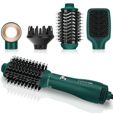 Набір для укладки волосся PARWIN PRO BEAUTY 5 в 1: фен-щітка з іонізацією, 1100 Вт