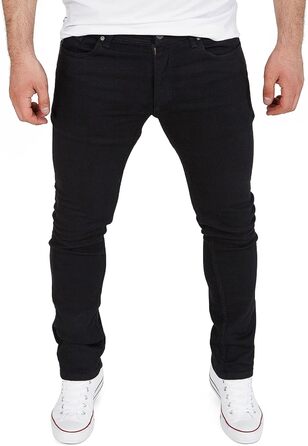 Чоловічі джинси WOTEGA Justin Slim-Fit (31W/30L, Чорний)