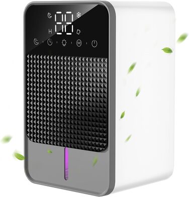 Електричний осушувач повітря Jialexin 1500 мл, портативний, тихий, з автовимкненням для квартири, ванної кімнати, підвалу та кухні