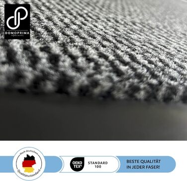 DOMOPRIMA Commercial Entrance Mat - 90x150cm - Grey - Non-Slip, Weatherproof, Washable