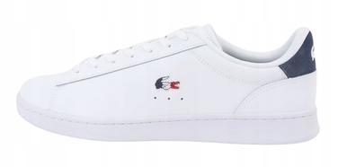 Кросівки Lacoste Carnaby Set 748SMA0111407 білі шкіряні класичні, розмір 43