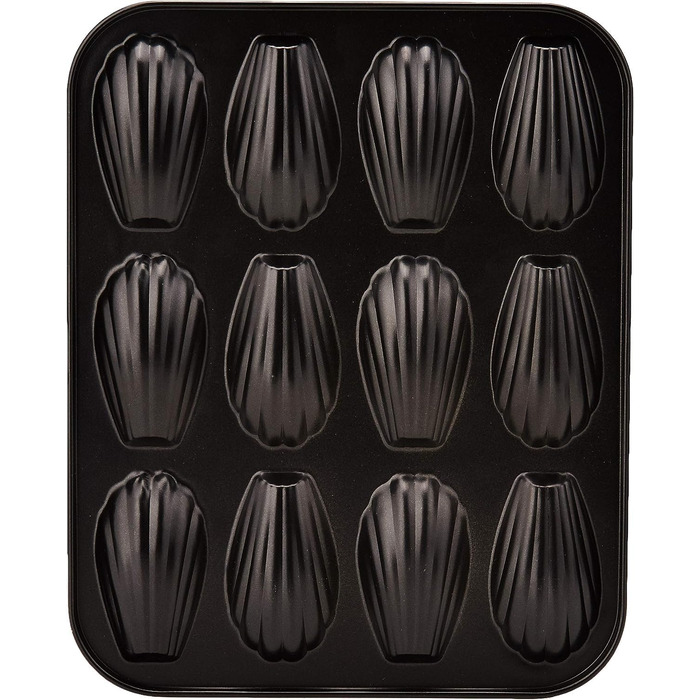 Форма для мафінів Ibili 820502 Moka Schwarz (12 мафінів) - 25,9 x 20,9 x 1,4 см