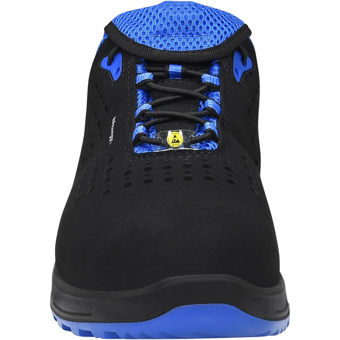 Робочі черевики ELTEN Impulse XXT Blue Low ESD S1: текстиль, пластикова капа, для жінок та чоловіків, чорний, 42 EU