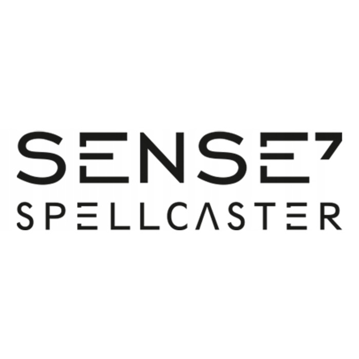 Ігрове крісло Sense7 Spellcaster, тканина, чорно-сіре