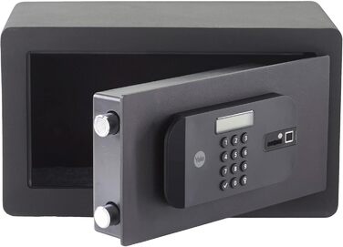 Сейф Yale YSEB400EG1 електронний з LCD-дисплеєм, 38.5л, сталевий корпус, захист від взлому, для офісу та дому