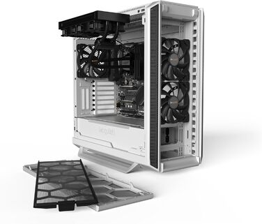 Корпус ПК be quiet! Silent Base 802 Window з 2 вентиляторами Pure Wings 2 та підтримкою радіаторів до 360 мм, 3-рівнева система керування вентиляторами