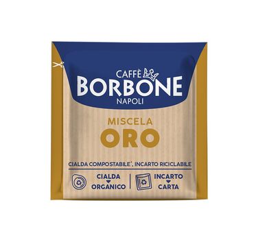 Кавові пади Caffè Borbone Gold, сумісні з ESE системою (44 мм), біорозкладні, 150 шт
