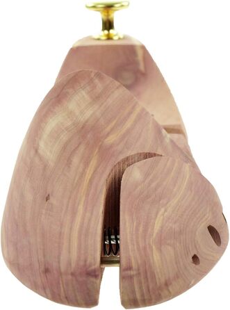 Sneakerprofi Shoe Stretcher made of Cedarwood, Genuine Wood for Women and Men with Double Spring, Optimal Fit and Ventilation, 1 Pair