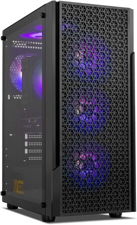 Корпус для ПК NOX COOLBAY RX (ATX, Micro ATX), USB 3.0, сітка, чорний (INFINITY BETA)