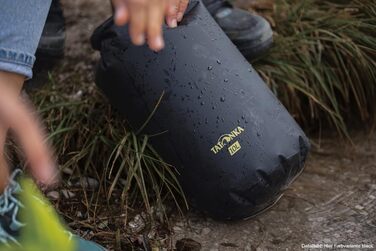 Водонепроникний гермомішок Tatonka Packsack Dry Sack 10 л, синій, з рулонною застібкою, з переробленого поліестеру