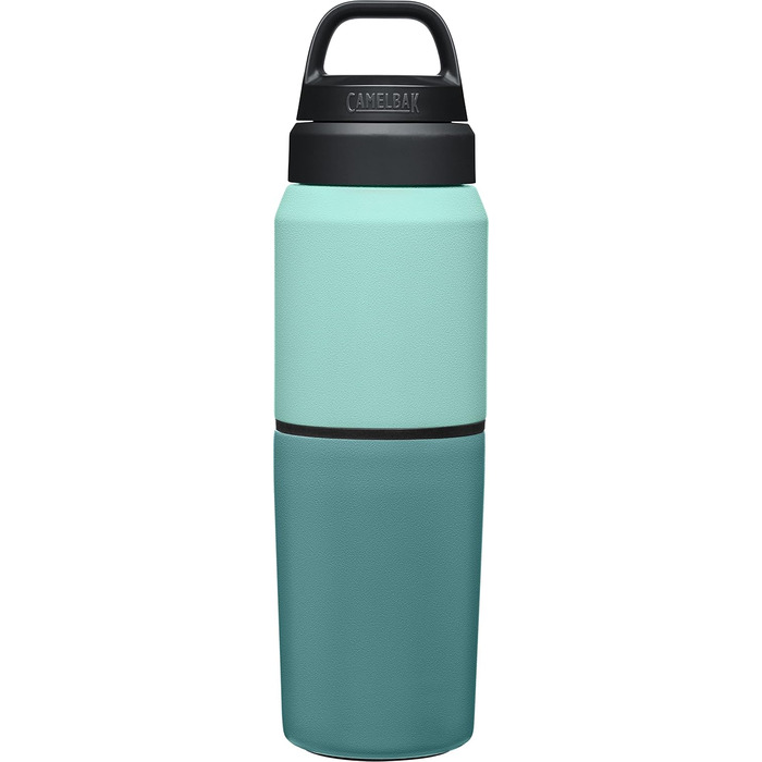 Camelbak Multibev Stainless Steel Vacuum Insulated Thermos Bottle (Coast/Lagoon, 503 ml)