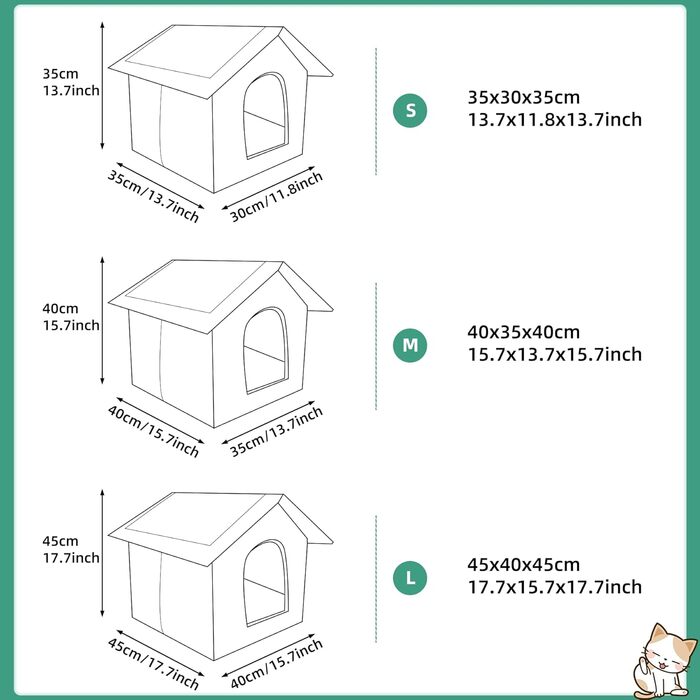 Будка для собак та котів з м'яким знімним подушкою, 40x35x40 см, темно-сірий