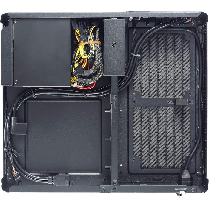 Корпус для ПК Fractal Design Node 804 Black - Компактний, з вентиляторами, для водяного охолодження, USB 3.0