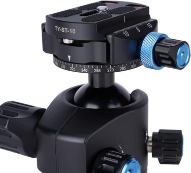 Штатив SIRUI ST-10X з вуглецевого волокна, з відеоголовою для панорамної зйомки, трикутною центральною колоною, для DSLR-камер, 4 секції, висота до 166 см, навантаження до 3 кг