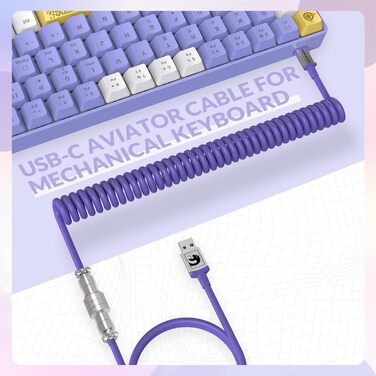 YINDIAO T8 Комплект ігрової клавіатури та миші RGB 60%, Механічна клавіатура TKL 68 клавіш, Миша з сотовою структурою, до 6400DPI, для PC PS5, Темно-сірий (Синій перемикач)