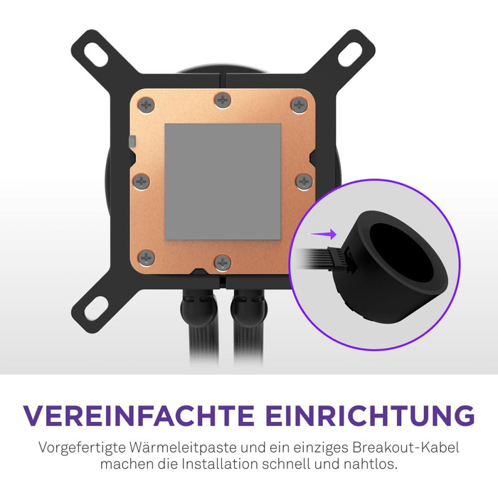 NZXT Kraken Z240 - Рідинна система охолодження CPU з LCD-дисплеєм, чорний