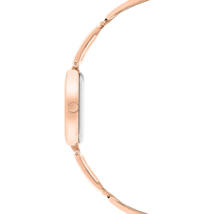 Жіночий годинник Tamaris – стильні годинники з браслетом для жінок (рожеве золото/чорний, квадратний корпус/браслет)