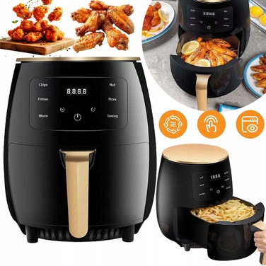 Аерофритюрниця 2400 Вт, 6 л з дисплеєм