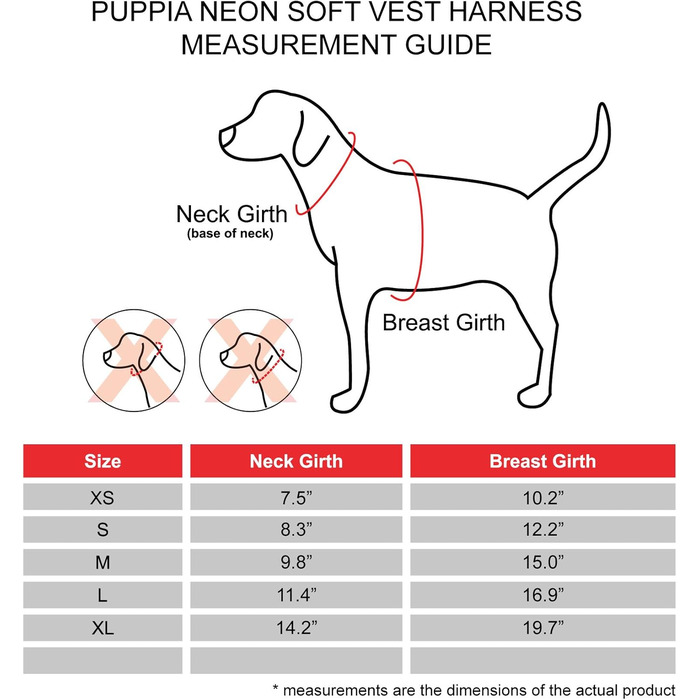 Шлейка для собак Puppia Weste Neon кольору - високої якості та комфортна, підходить для цуценят, зелений (рожевий), XS