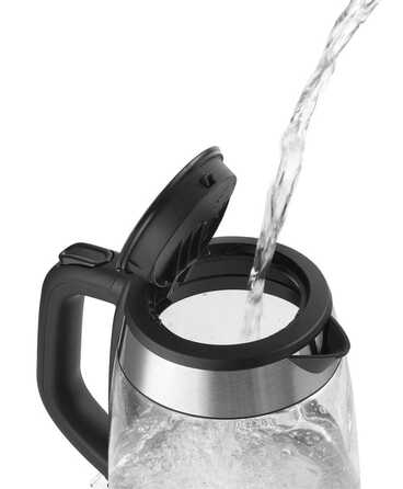 Електричний чайник Concept RK4150, 2200 Вт, 1,7 л, сріблястий/сірий