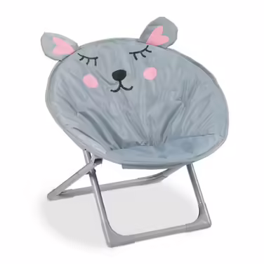 Relaxdays Kids' Folding Moon Chair