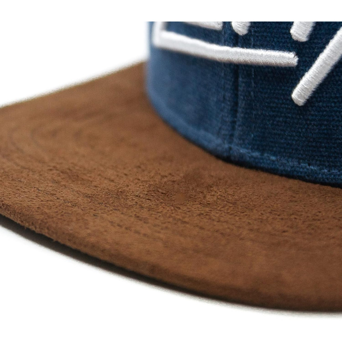 Кепка Snapback Bayerisches Zefix з фетру, темно-синій, універсальний розмір