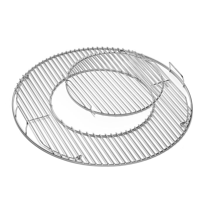 Решітка для гриля Weber 57 см (кругла), замінна частина для One-Touch, Performer, Bar-B-Kettle (срібна)
