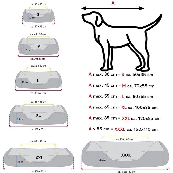 Лягушкове ліжко для собак BedDog LUPI, м'яке ліжко-подушка знімним та пральним чохлом, кошик для собак, лежанка для собак, для маленьких собак, S, чорно-коричневе BLACK-FIELD (чорний/коричневий), 50 x 35 x 17 см