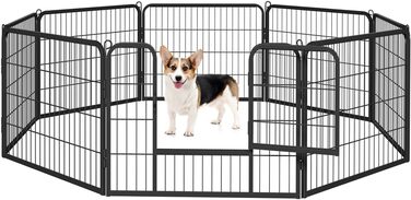 Клітка-загон для тварин Yaheetech з 8 секцій, 80 x 60 см