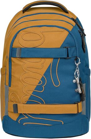 Шкільний рюкзак Baagl Set для хлопчиків та дівчаток-підлітків (5 частин): рюкзак для скейтборду, пенал, спортивна сумка, сумка для занять спортом, поясна сумка. Ергономічний рюкзак, 30 л, Duo.