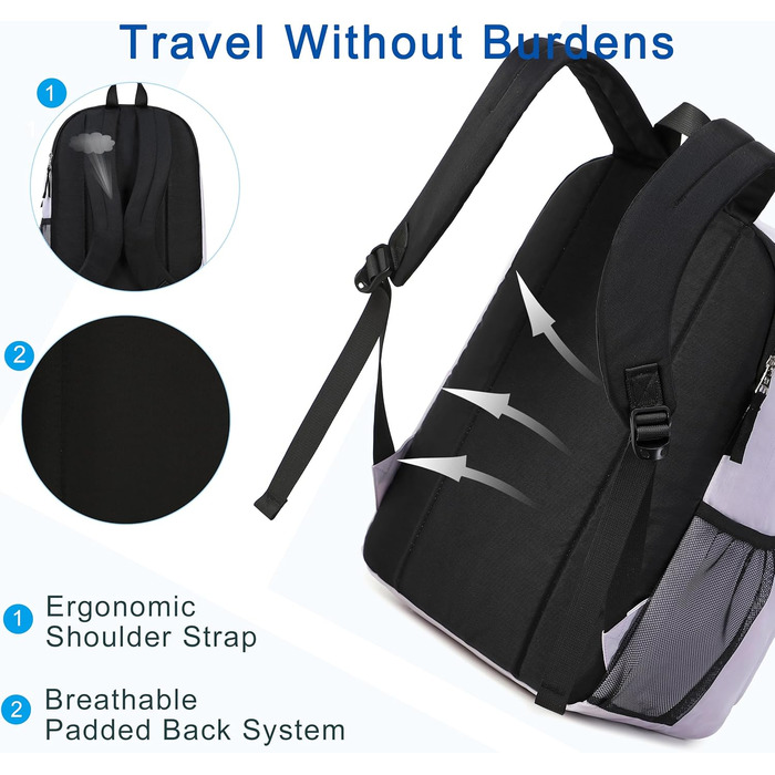 Чоловічий та жіночий рюкзак для ноутбука 15.6