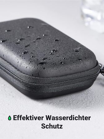 Чохол UGREEN для SSD/HDD 2.5' з органайзером для кабелів, Powerbank та USB-накопичувачів