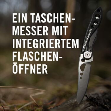 LEATHERMAN - Skeletool KB Multi-Tool, small, lightweight, and compact, Black