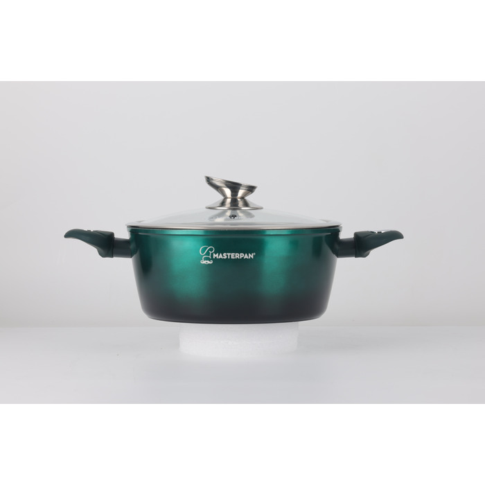 Набір алюмінієвих каструль Masterpan Premium, 8 предметів