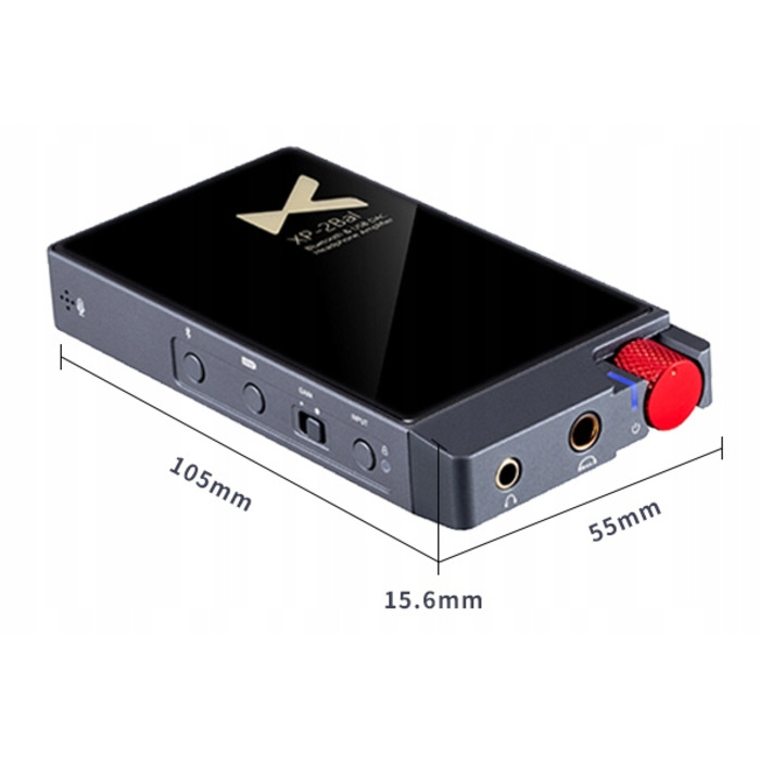Балансний ЦАП/підсилювач XDuoo XP-2 BAL з Bluetooth 5.0 (aptX LL/HD, LDAC)