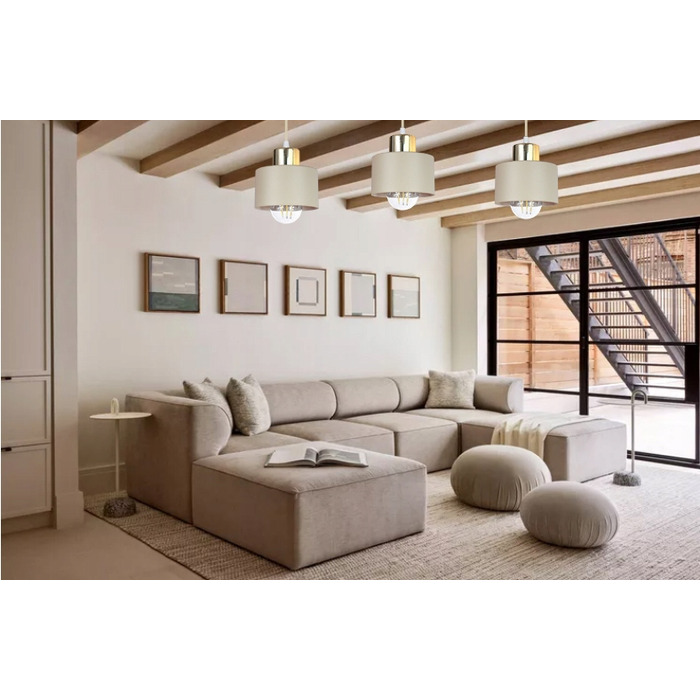 Підвісна люстра в стилі LOFT, стельова LED-лампа для вітальні або над обідній стіл