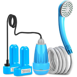 Innhom Портативний душ для кемпінгу, електричний, перезаряджається, для відпочинку на природі