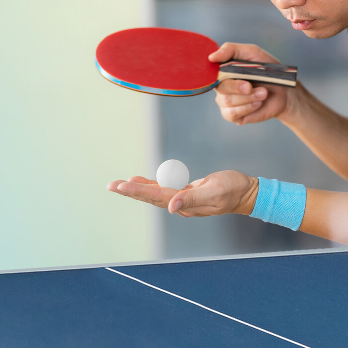 Relaxdays Indoor Table Tennis Table in Blue