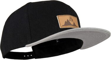 Кепка бейсболка Jumping Bird • Унісекс • Знімний козирок • Легка, регульована, чорно-сіра