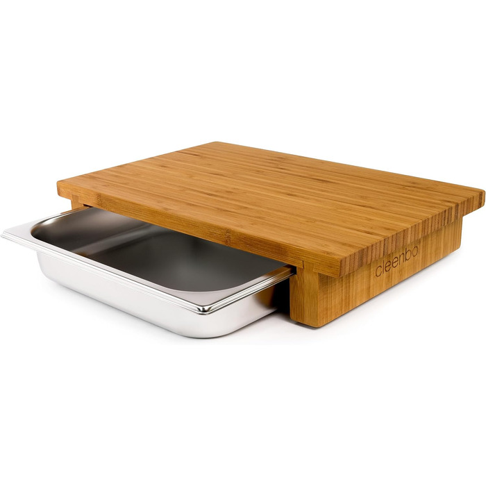 Cutting board with drip tray 