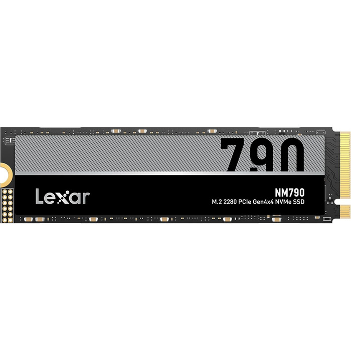 Lexar NM790 2TB SSD NVMe PCIe Gen4x4: Швидкий диск для PS5, ПК, ноутбука, геймерів