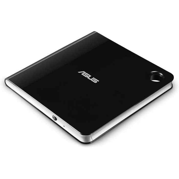 Зовнішній ультратонкий Blu-ray привід ASUS BW-06D5H-U BDXL з підтримкою M-Disc для запису Blu-ray, DVD та CD, сумісний з Windows та Mac
