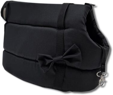 Сучасна переноска для собак та котів Odolplusz Elegante (чорна) - миюча, для маленьких/середніх, XS, S, L, M