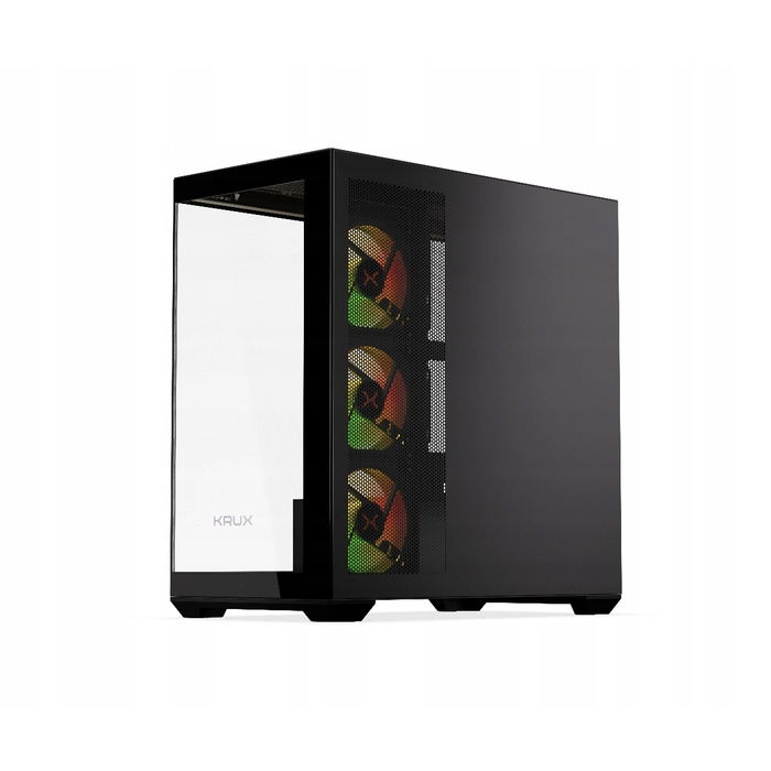 Корпус Krux Exo ARGB midi tower ATX, чорний