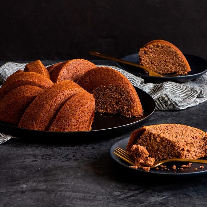 Форма для випічки Nordic Ware 95577, річкова плетіння, золота, на 12 порцій