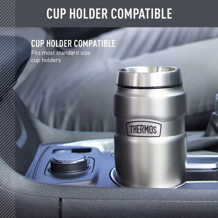 Термос туристичний King 16 oz з нержавіючої сталі - Термокружка для напоїв