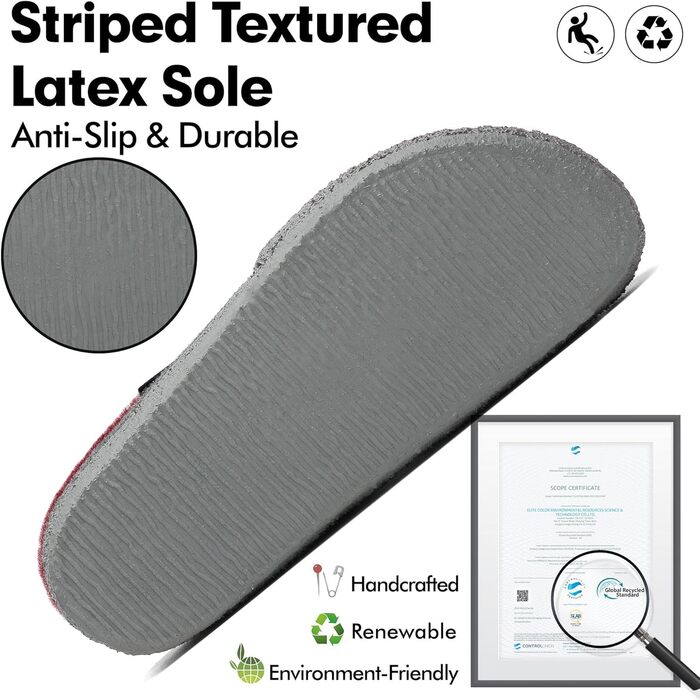 Тапочки халатні Mishansha з фетру, зимові, для дому, чоловічі/жіночі, розмір 36-48, 42 EU, червоні